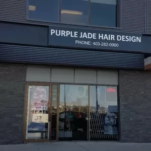Purple Jade Hair Design