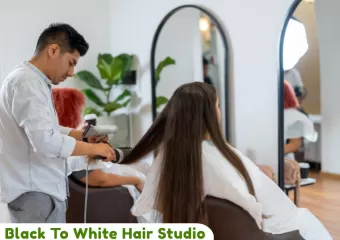 Black To White Hair Studio