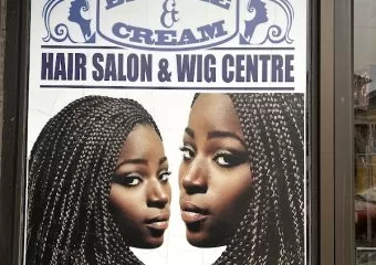 Bronze & Cream Hair Salon & Wigs