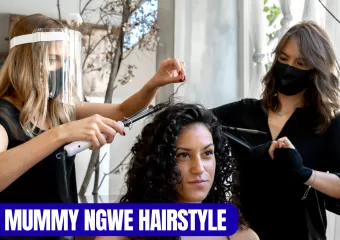 Mummy Ngwe Hairstyle