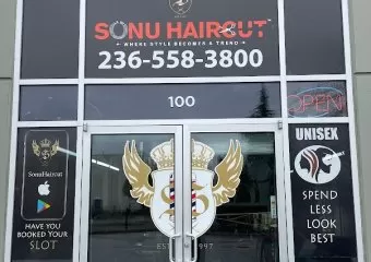 Sonu haircut Cloverdale