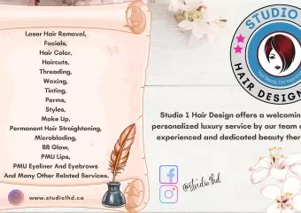 Studio 1 Hair Design Inc. (Cloverdale)