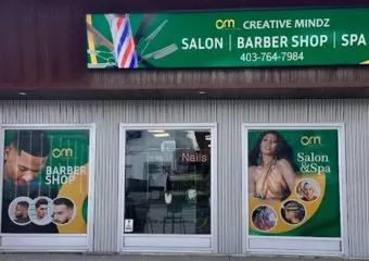 Creative Mindz Hair Salon & Barbershop Calgary.
