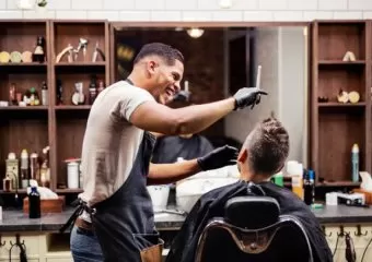  The Barber Chair (Jesse Amer Barbering)