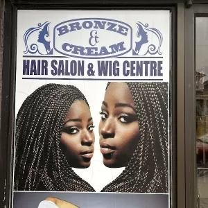 Bronze & Cream Hair Salon & Wigs