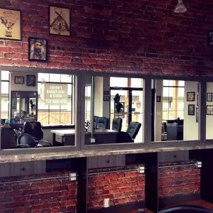 Gibsons Barbershop and school