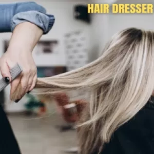 Hair dresser desi cut