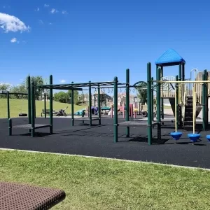 Hamptons School Park with Fitness Equipment