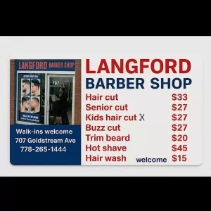 Langford barber shop