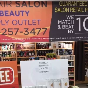 QS Hair Salon & Beauty Supply Outlet.