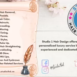 Studio 1 Hair Design Inc. (Cloverdale)
